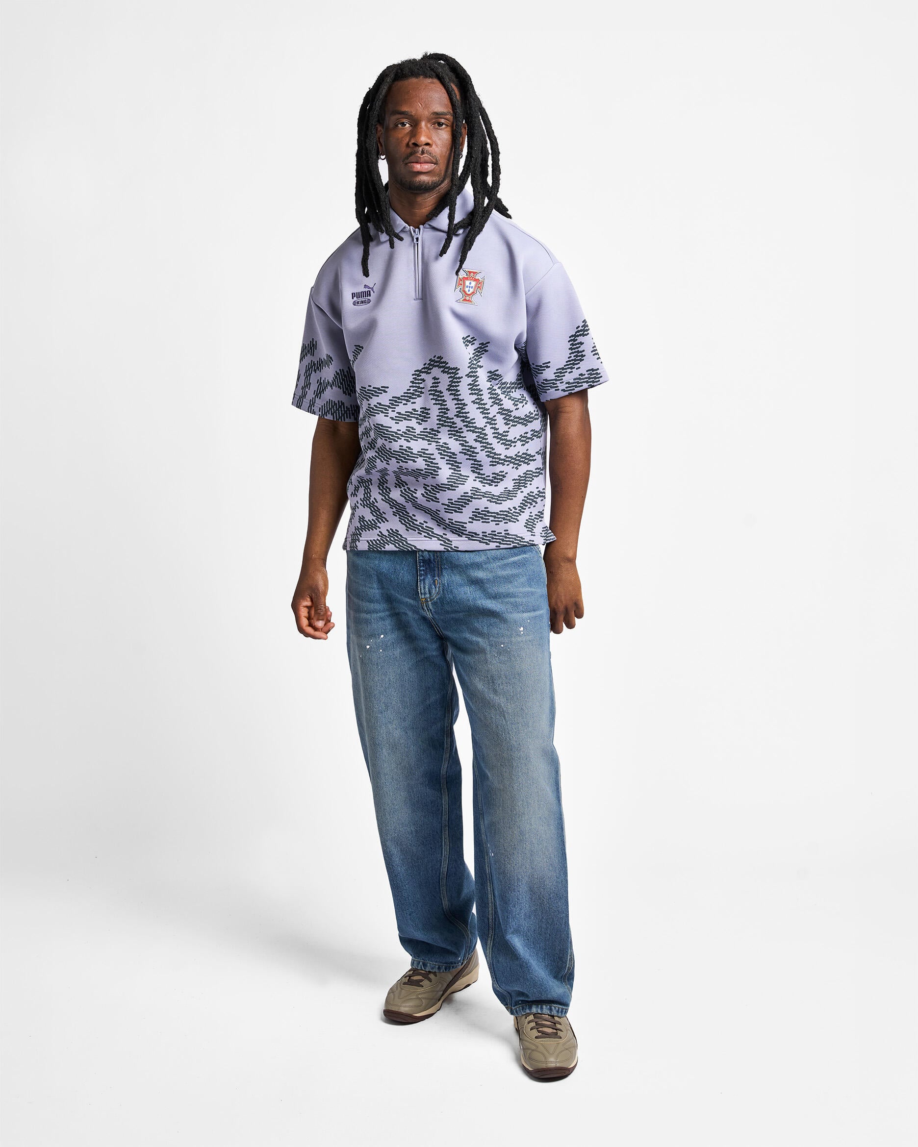 Puma x SALEHE BEMBURY PORTUGAL KING Polo | 635103-65 | AFEW STORE